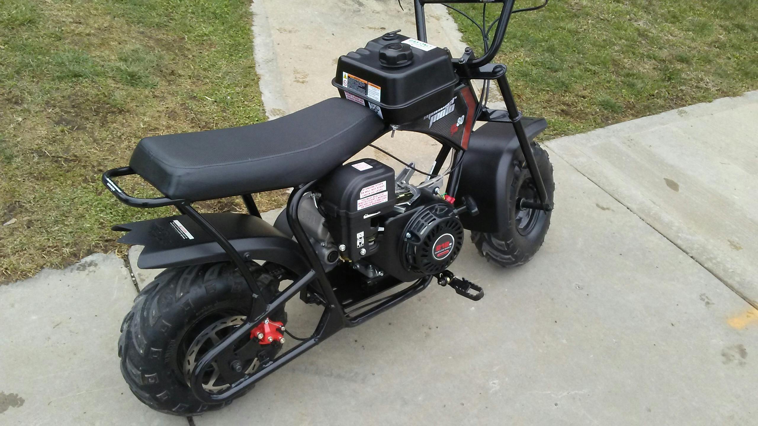 Baja Warrior Mini Bike Upgrades